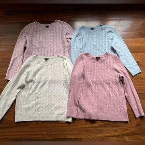 Talbots 4 sweaters for women